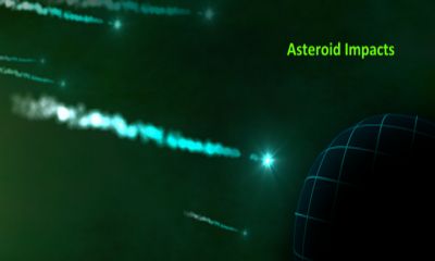 Asteroiden Einschlag