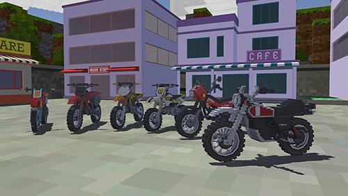 Blocky Motorrad Simulator 2017