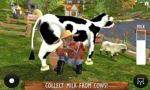 Farm Leben: Farm Simulator. Echter Farmer 3D