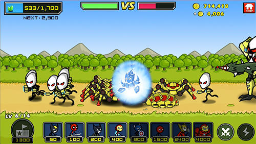 Heroes wars: Super stickman defense