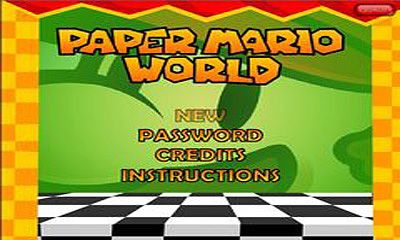 Download Paper World Mario für Android kostenlos.