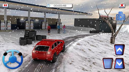 Schneehügel Offroad 4x4 Truck 3D