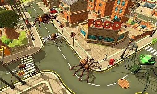 Spinnensimulator: Atemberaubende Stadt!