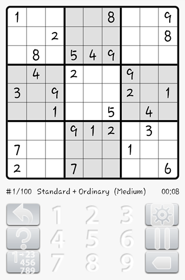 Sudoku: Gehirnpuzzle