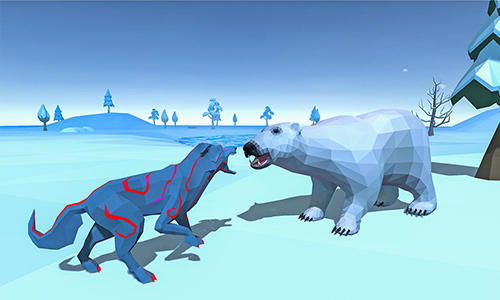 Wolf simulator fantasy jungle