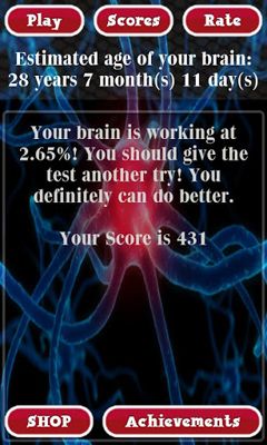 Gehirnalter Test
