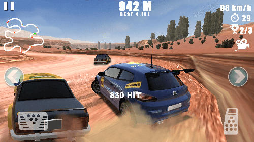 Car racing: Dirt drifting