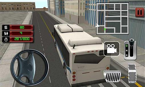 Stadt-Busfahrer 3D