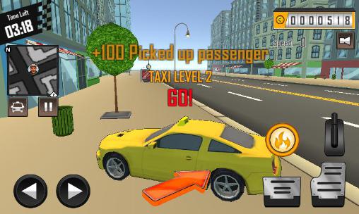 Verrückter Fahrer: Taxipflicht 3D. Teil 2