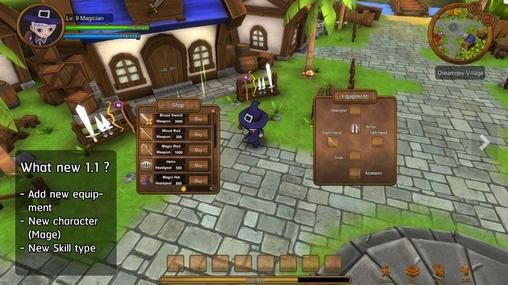 Fantasy RPG eine Online-Welt
