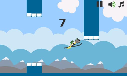Flappy Ski Sprung