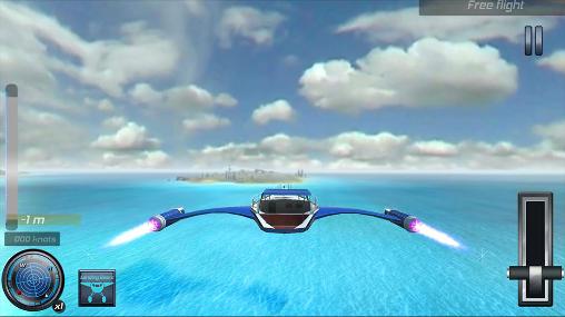Spiel des Fliegens: Kreuzfahrtschiff 3D