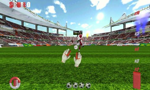 Torwart: Fußballspiel 3D
