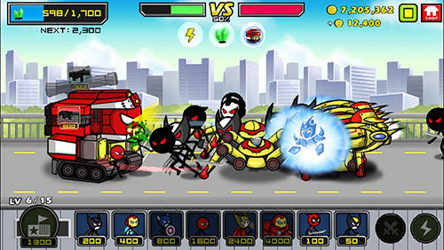 Heroes wars: Super stickman defense