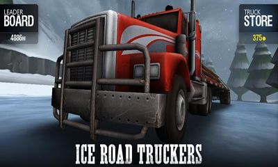 Eis Straßen Trucker