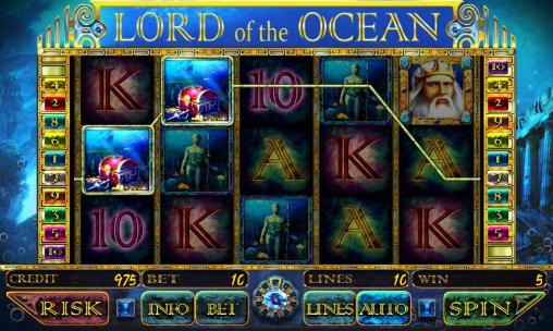 Lord des Ozeans: Slot