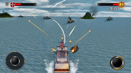 3D Kriegsschiff: Der Kampf