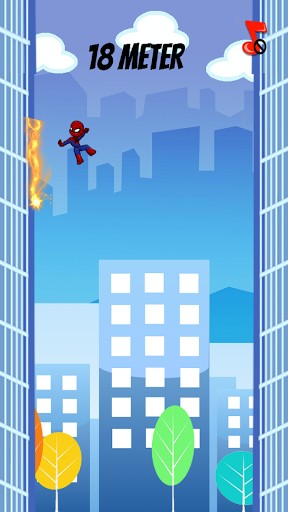Springender Spider-Man