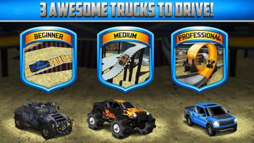 3D Monster truck: Einpark-Spiel