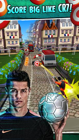 Cristiano Ronaldo: Kick und Lauf