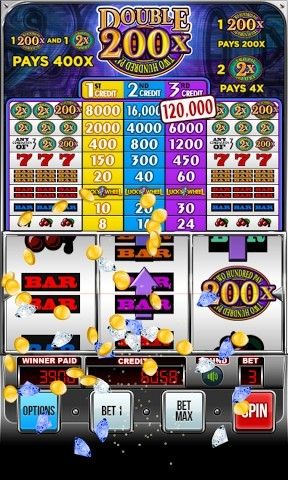Doppel 200x: Zweihundertfache Auszahlung: Slot Maschine