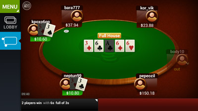 Mobiler Poker Club