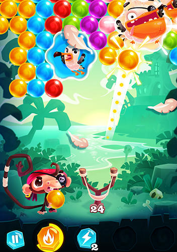 Monkey Pop: Bubble Spiel