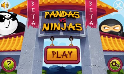 Pandas gegen Ninjas