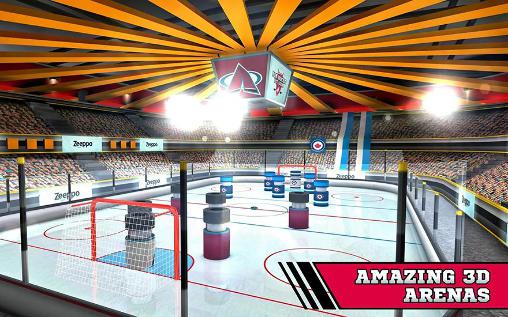 Pin Hockey: Eis Arena