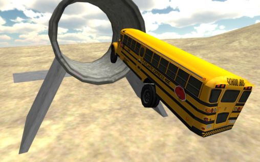 Schulbus Fahren 3D