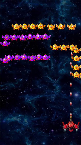 Space Invaders: Hühnerschießen