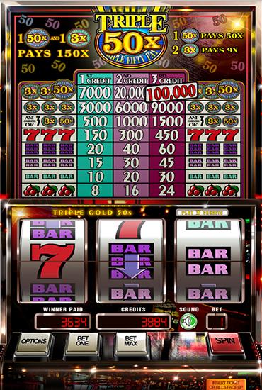 Dreifach Gold 50x: Slot Machine