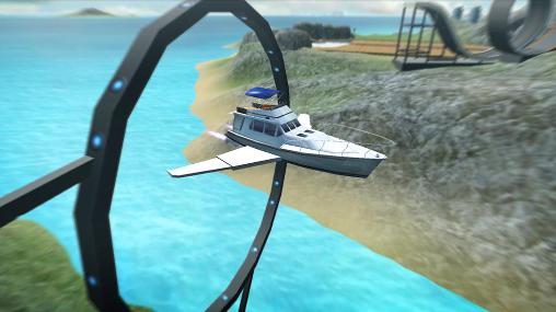 Spiel des Fliegens: Kreuzfahrtschiff 3D