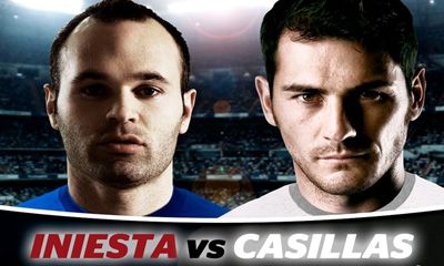 Download Iniesta gegen Casillas für Android kostenlos.