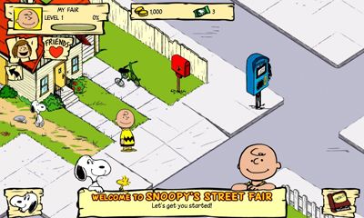 Snoopy's Straßen Flohmarkt