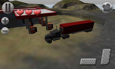 3D Truck Parken