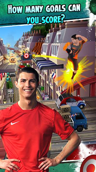 Cristiano Ronaldo: Kick und Lauf