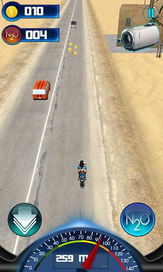 Wüsten-Motorradrennen