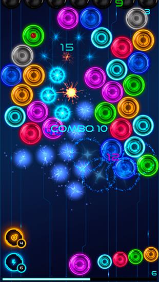 Magnetische Bälle 2: Leuchtende Neonkugeln