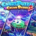 Mit der Spiel  apk für Android du kostenlos Candy puzzle: Color bubble auf dein Handy oder Tablet herunterladen.