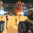 Mit der Spiel  apk für Android du kostenlos Creepy aliens battle simulator 3D auf dein Handy oder Tablet herunterladen.