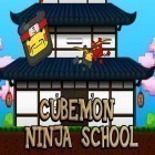 Mit der Spiel Rotierende Abwehr apk für Android du kostenlos Cubemon ninja school auf dein Handy oder Tablet herunterladen.