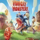 Mit der Spiel Höhlenmenschen gegen Dinosaurier apk für Android du kostenlos Hungry monsters! auf dein Handy oder Tablet herunterladen.