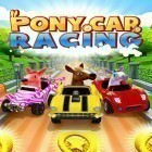 Mit der Spiel  apk für Android du kostenlos Pony craft unicorn car racing: Pony care girls auf dein Handy oder Tablet herunterladen.