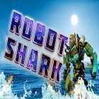 Mit der Spiel  apk für Android du kostenlos Robot shark auf dein Handy oder Tablet herunterladen.
