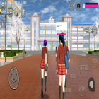 Mit der Spiel  apk für Android du kostenlos SAKURA School Simulator auf dein Handy oder Tablet herunterladen.