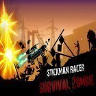 Mit der Spiel Space Invaders: Unendliches Gen apk für Android du kostenlos Stickman racer: Survival zombie auf dein Handy oder Tablet herunterladen.