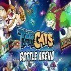 Mit der Spiel  apk für Android du kostenlos Tap cats: Battle arena auf dein Handy oder Tablet herunterladen.