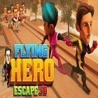 Mit der Spiel Super steam puff apk für Android du kostenlos Flucht des fliegenden Helden 3D auf dein Handy oder Tablet herunterladen.