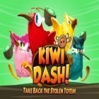 Mit der Spiel  apk für Android du kostenlos Kiwi Dash! auf dein Handy oder Tablet herunterladen.